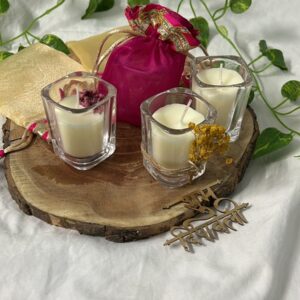 Shot Glass Candles – Handcrafted Glass Wax Candles
